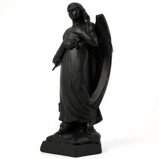Graceland Angel Statue - 53-inch — Flat Black finish