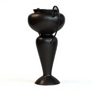 Abraham Urn with Iron Handle Planter - 36-inch — Iron finish