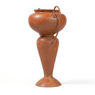 Abraham Urn with Iron Handle Planter - 36-inch — Metro finish