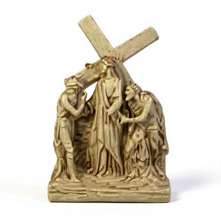 Stations of the Cross (14-Piece Set) Wall Plaques — Gothic Stone finish