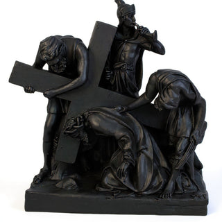 Jesus Falls The 1St Time Stati Statue - 21-inch