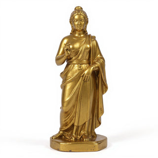 Jesus Meets His Mother Station Statue - 22-inch — Antique Gold finish