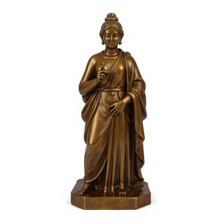 Jesus Meets His Mother Station Statue - 22-inch — Bronze finish