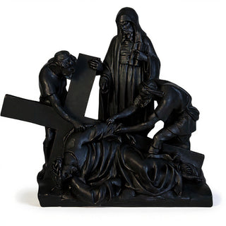 Jesus Falls The 3Rd Time Stati Statue - 27-inch