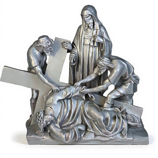 Jesus Falls The 3Rd Time Stati Statue - 27-inch