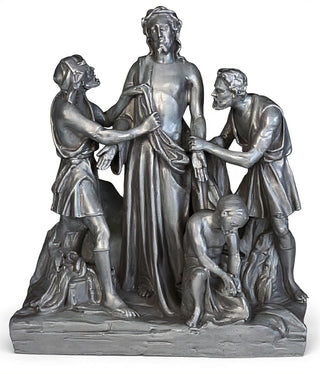 Jesus Is Stripped Station Statue - 28-inch