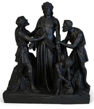 Jesus Is Stripped Station Statue - 28-inch