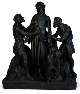 Jesus Is Stripped Station Statue - 28-inch