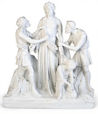 Jesus Is Stripped Station Statue - 28-inch