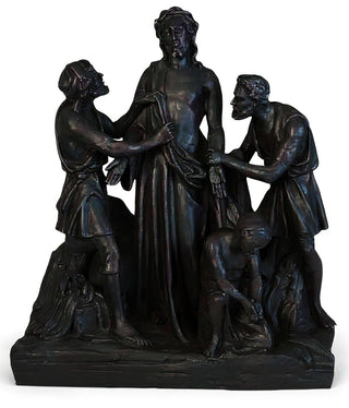 Jesus Is Stripped Station Statue - 28-inch