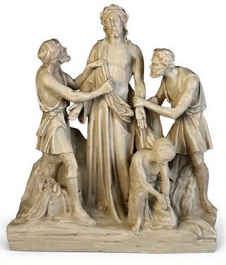 Jesus Is Stripped Station Statue - 28-inch