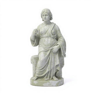 Jesus Nailed to the Cross Statue - 29-inch — Mossy Green finish