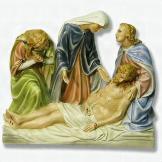 Jesus Is Removed Frm Cross Sta Statue - 26-inch - Realistic Color - Hand-Painted