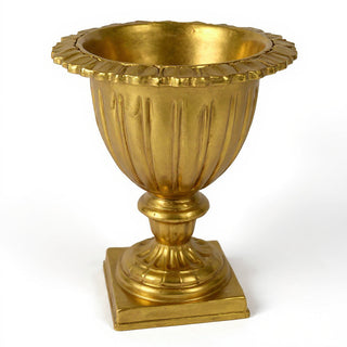 Botanico Urn Planter - 21-inch — Antique Gold finish