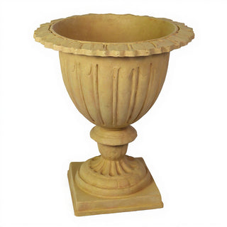 Botanico Urn Planter - 21-inch — Dusted Sand finish