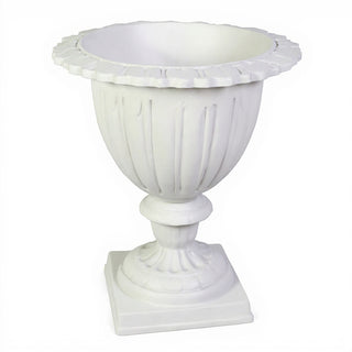 Botanico Urn Planter - 21-inch — Flat White finish