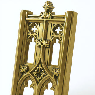 Exeter Tracery Panel Wall Panel - 33-inch — Antique Gold finish