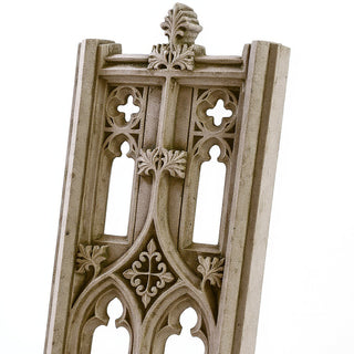 Exeter Tracery Panel Wall Panel - 33-inch — Antique Stone finish
