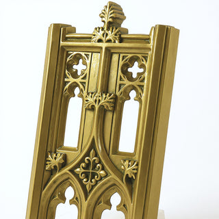 Exeter Tracery Panel Wall Panel - 33-inch — Deep Gold finish