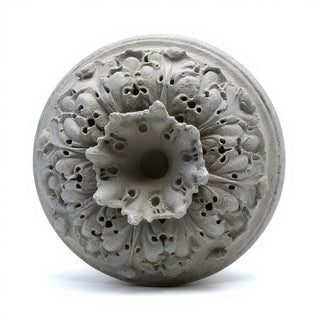 Bitner Estate Medallion Wall Medallion — Limestone finish