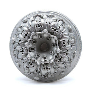 Bitner Estate Medallion Wall Medallion — Silver finish