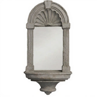 Classical Niche Mirror Wall Niche - 30-inch — Antique Stone finish