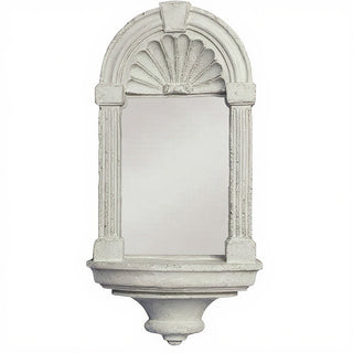 Classical Niche Mirror Wall Niche - 30-inch — Antique White finish