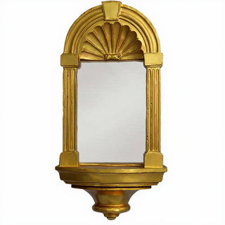 Classical Niche Mirror Wall Niche - 30-inch — Deep Gold finish