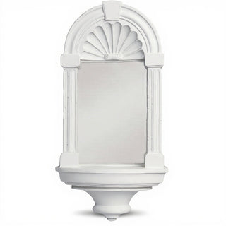 Classical Niche Mirror Wall Niche - 30-inch — Flat White finish