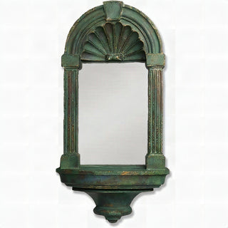 Classical Niche Mirror Wall Niche - 30-inch — Green Bronze finish