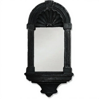 Classical Niche Mirror Wall Niche - 30-inch — Iron finish