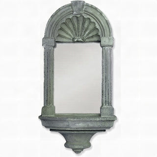 Classical Niche Mirror Wall Niche - 30-inch — Mossy Green finish