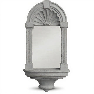 Classical Niche Mirror - 22-inch — Limestone finish