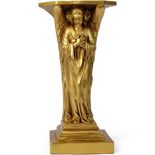 Devotion Angel Cross - 38-inch — Antique Gold finish