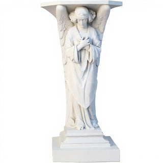 Devotion Angel Cross - 38-inch — Flat White finish