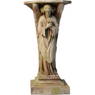 Devotion Angel Cross - 38-inch — Gothic Stone finish