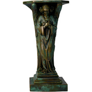 Devotion Angel Cross - 38-inch — Green Bronze finish