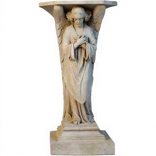 Devotion Angel Cross - 38-inch — Museum Terracotta finish