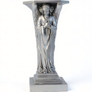 Devotion Angel Cross - 38-inch — Silver finish