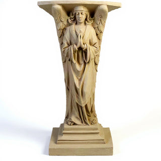 Devotion Angel in Prayer Statue - 38-inch — Dusted Sand finish