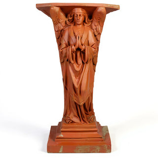 Devotion Angel in Prayer Statue - 38-inch — Metro finish
