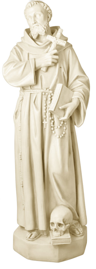St Francis (Skull & Cross Statue - 63-inch