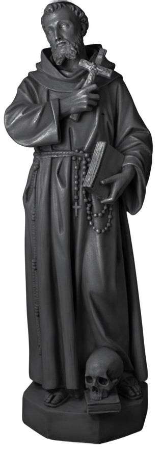 St Francis (Skull & Cross Statue - 63-inch