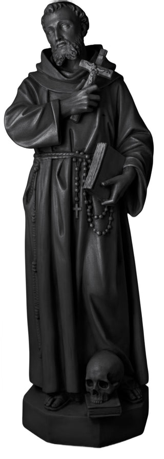 St Francis (Skull & Cross Statue - 63-inch