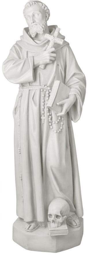 St Francis (Skull & Cross Statue - 63-inch