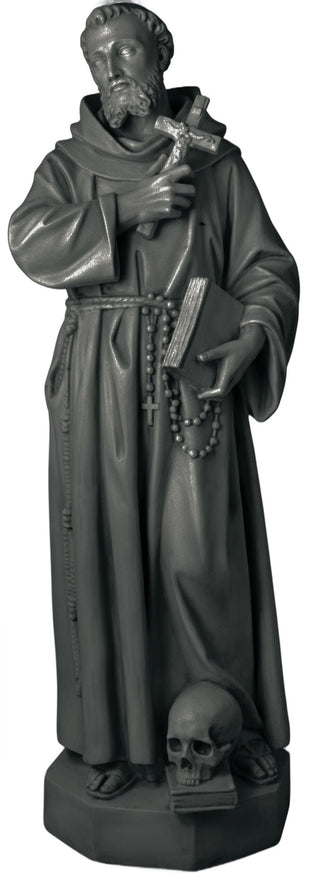 St Francis (Skull & Cross Statue - 63-inch
