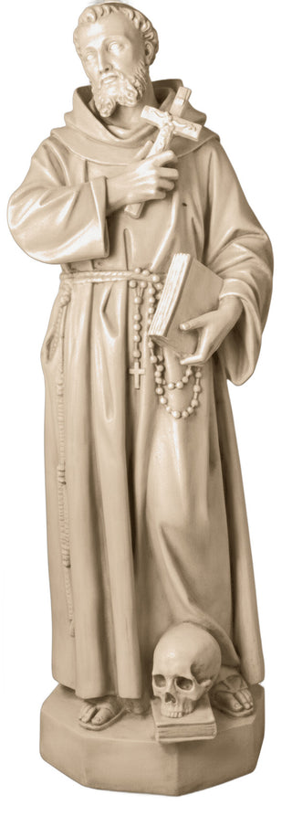 St Francis (Skull & Cross Statue - 63-inch