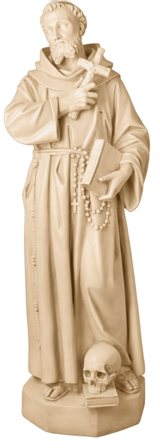 St Francis (Skull & Cross Statue - 63-inch