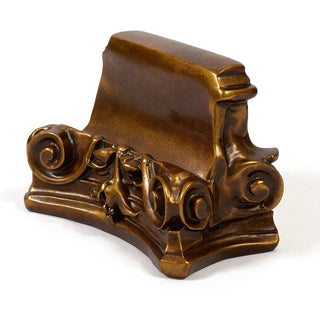 Display Capital Pedestal — Bronze finish
