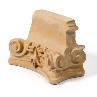 Display Capital Pedestal — Dusted Sand finish